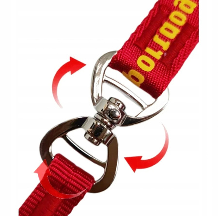 NYLONOWA TRAKCYJNA SMYCZ DLA PSA 140cm linka treningowa do nauki tresur