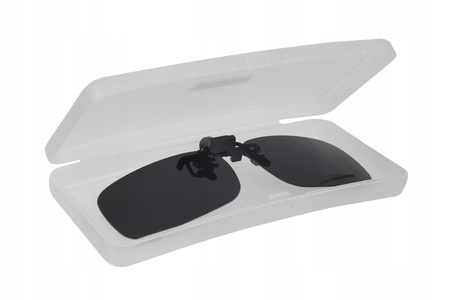 LUSTRZANKI NAKŁADKA PRZECIWSŁONECZNA na okulary uchylna z polaryzacją