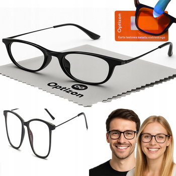 OKULARY DO KOMPUTERA Z FILTREM BLUE LIGHT ZERÓWKI TEST GRATIS UV400