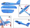 Samolot Styropianowy Szybowiec 48CM Zabawka Rzutka Duży Ze Styropianu Lekki