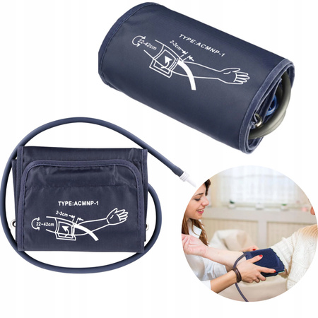 MANKIET DO CIŚNIENIOMIERZA uniwersalny rękaw z wężykiem 22-42cm