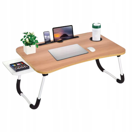 STOLIK POD LAPTOPA komputer do łózka składana podstawka regulowany