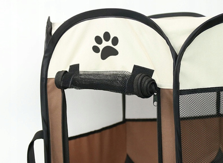 KOJEC DLA ZWIERZĄT DLA PSA KOTA ZAGRODA SKŁADANY LEGOWISKO PRZENOŚNY