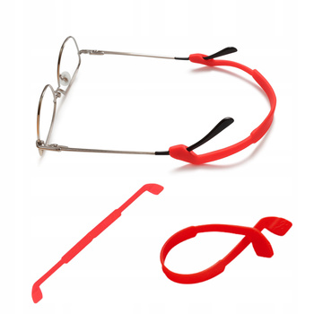 PASEK GUMKA do okularów antypoślizgowa taśma sportowa silikonowa opaska