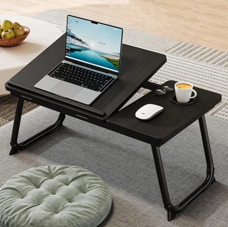 STOLIK POD LAPTOPA KOMPUTER DO ŁÓŻKA PODSTAWKA SKŁADANY MOBILNY REGULOWANY