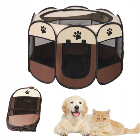 KOJEC XXXL DLA ZWIERZĄT PSA KOTA ZAGRODA SKŁADANY LEGOWISKO PRZENOŚNY 114cm