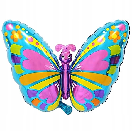 ZESTAW BALONÓW MOTYLKI balony na przyjęcie urodzinowe imprezę 5ele