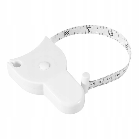 AUTOMATYCZNA MIARKA centymetr do pomiaru obwodu talii brzucha ciała