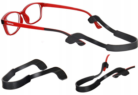 PASEK GUMKA do okularów antypoślizgowa taśma sportowa silikonowa opaska