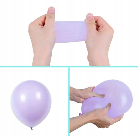 BALONOWA GIRLANDA ZESTAW BALONÓW URODZINOWYCH syrenka 97ele