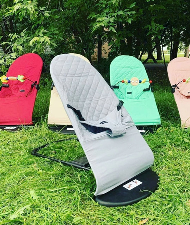 LEŻACZEK BUJACZEK ergonomiczny dla dziecka 4w1 fotelik balansowy krzesełko