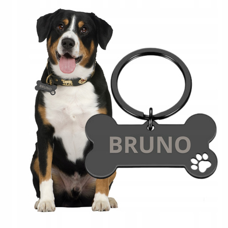 ADRESÓWKA DLA PSA IDENTYFIKATOR ZAWIESZKA Z IMIENIEM I NR TELEFONU XL