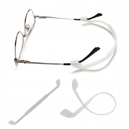 PASEK GUMKA do okularów antypoślizgowa taśma sportowa silikonowa opaska