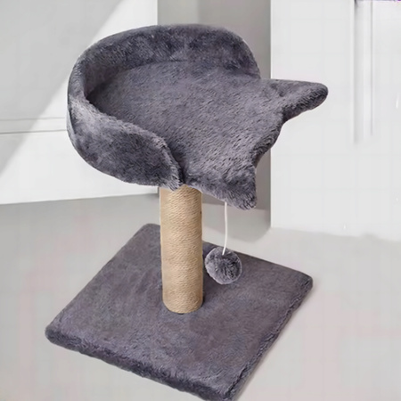 DRAPAK SŁUPER DLA KOTA legowisko do drapania dla kotów kociąt z piłeczką