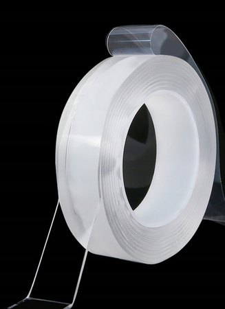 Nanotaśma dwustronna bezbarwna super mocna montażowa wodoodporna 5m gruba