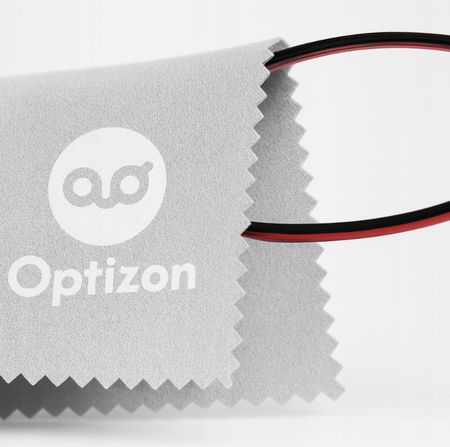 PROFESJONALNA ŚCIERECZKA DO OKULARÓW OPTIZON GRUBA SUPER CZYŚCI szmatka 1s