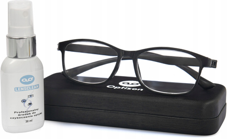 OKULARY KOREKCYJNE OPTIZON +3,50 plus trzy i pół DO CZYTANIA klasyczne