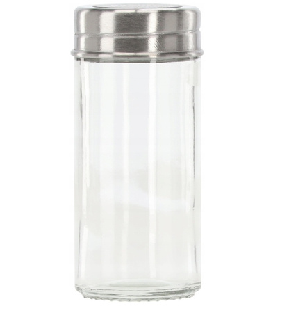 PRZYPRAWNIK SREBRNY 16 SŁOICZKÓW z naklejkami elegancki prezent organizer