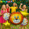 ZESTAW BALONÓW SAFARI balony na przyjęcie urodzinowe imprezę 5ele