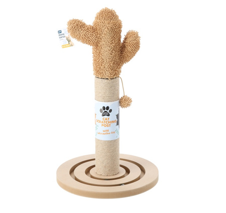 DRAPAK DLA KOTA kaktus 118 cm zabawka dla kotów stylowy słupek + zabawki