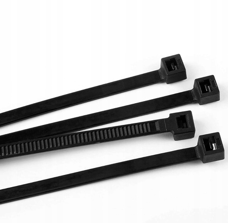 TRYTYTKI OPASKI ZACISKOWE 100szt 300mm trytki kablowe taśma opaska zaciski