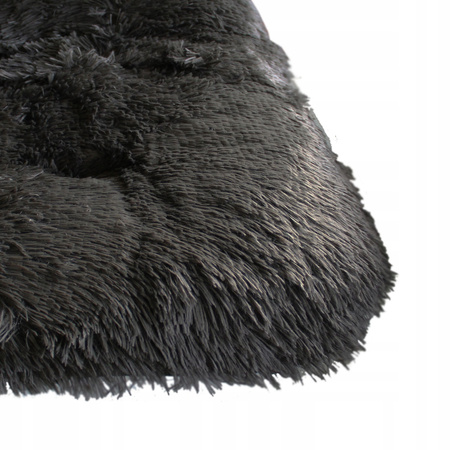 LEGOWISKO KOJEC DLA PSA MIĘKKIE WŁOCHATE WŁOS SHAGGY PODUSZKA 120x80 cm XXL