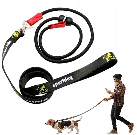 NYLONOWA TRAKCYJNA SMYCZ DLA PSA 140cm linka treningowa do nauki tresur