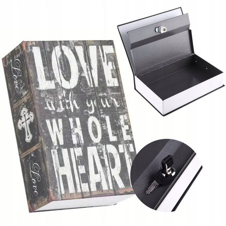 Pojemnik KSIĄŻKA sejf skrytka schowek na pieniądze