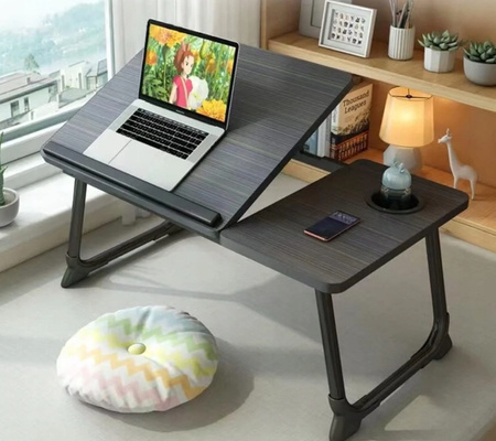 STOLIK POD LAPTOPA KOMPUTER DO ŁÓŻKA PODSTAWKA SKŁADANY MOBILNY REGULOWANY