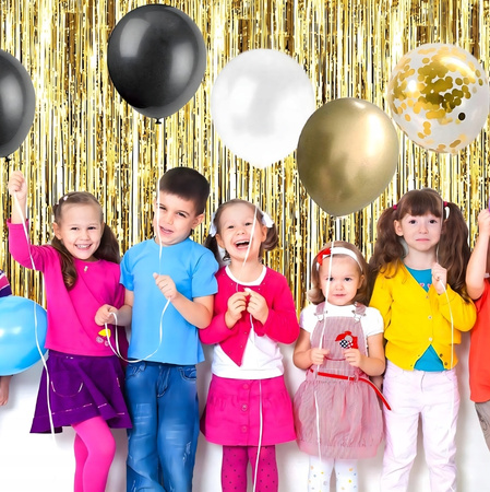 ZESTAW BALONÓW 18 kurtyna balony na przyjęcie urodzinowe osiemnastka