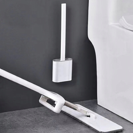 SZCZOTKA TOALETOWA SILIKONOWA DO ŁAZIENKI WC