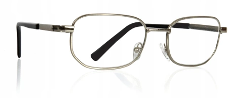 OKULARY KOREKCYJNE MOCNE METALOWE plus trzy +3,00 DO CZYTANIA