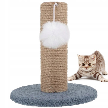 DRAPAK DLA KOTA KOTÓW KOCIĄT MINI SŁUPEK WIEŻA SIZALOWA PIŁKA ZABAWKA