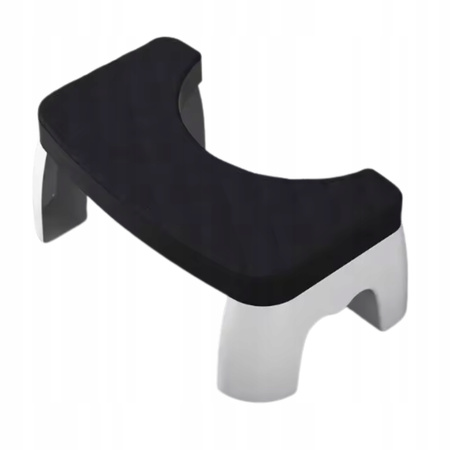 Podnóżek toaletowy stołek podest łazienkowy do toalety WC czarny