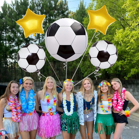 ZESTAW BALONÓW PIŁKA NOŻNA balony na przyjęcie urodzinowe imprezę 5ele