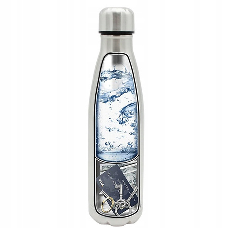 Pojemnik TERMOS butelka schowek skrytka sejf kasetka