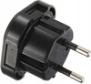 ADAPTER ANGIELSKA PRZEJŚCIÓWKA podróżna wtyczka UK na PL Anglia-Polska