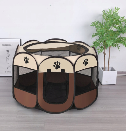 KOJEC XXXL DLA ZWIERZĄT PSA KOTA ZAGRODA SKŁADANY LEGOWISKO PRZENOŚNY 114cm