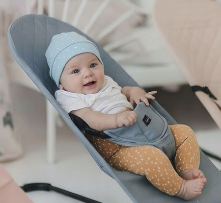 LEŻACZEK BUJACZEK ergonomiczny dla dziecka 4w1 fotelik balansowy krzesełko