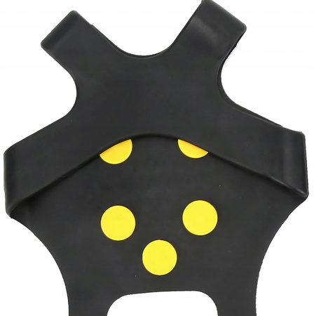 RACZKI ANTYPOŚLIZGOWE NA BUTY gumowe raczki nakładki kolce zimowe r 42-48