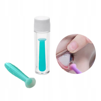 Aplikator do zakładania soczewek kontaktowych silikonowa przyssawka