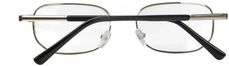 OKULARY KOREKCYJNE MOCNE METALOWE plus trzy +3,00 DO CZYTANIA