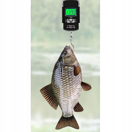 WAGA HAKOWA CYFROWA ELEKTRONICZNA 50 kg WISZĄCA BAGAŻOWA RĘCZNA