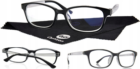 OKULARY KOREKCYJNE OPTIZON -4,00 minus cztery trwałe solidne UV400