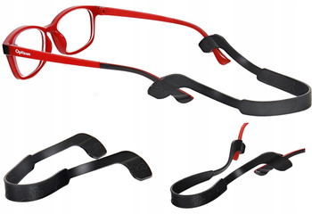 PASEK GUMKA do okularów antypoślizgowa taśma sportowa silikonowa opaska