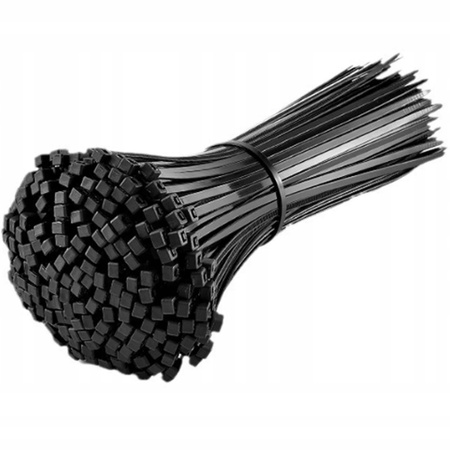 TRYTYTKI OPASKI ZACISKOWE 100szt 300mm trytki kablowe taśma opaska zaciski