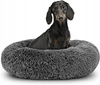 Pluszowe miękkie legowisko dla psa kota ciepła poduszka kojec czarne