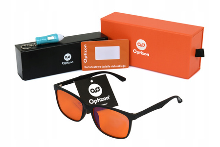 OKULARY BlueDefender BLOKUJĄCE ŚWIATŁO NIEBIESKIE na noc do komputera