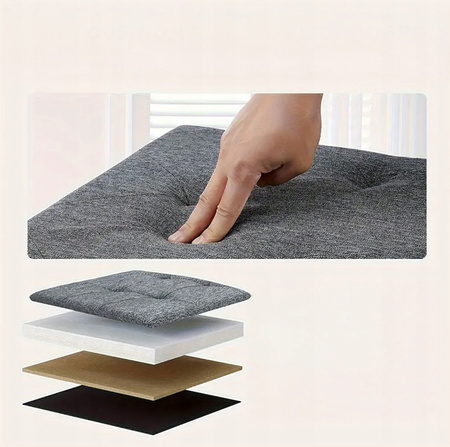 DUŻA PUFA POJEMNIK SCHOWEK SIEDZISKO na ubrania zabawki rzeczy SKRZYNIA