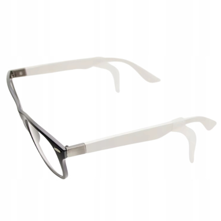 STOPERY DUŻĘ NAKŁADKI na ZAUSZNIKI do okularów końcówki antypoślizgowe 2szt